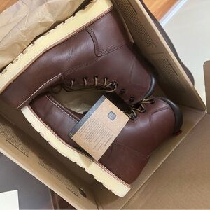 Brown Leather Men's Boots